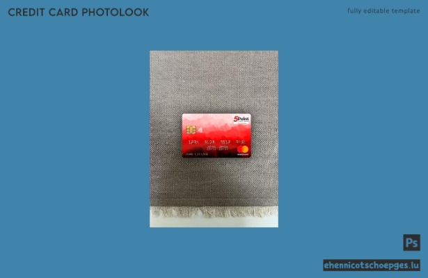 USA Texas 5Point Credit Union Bank Mastercard Photolook Beispielvorschau
